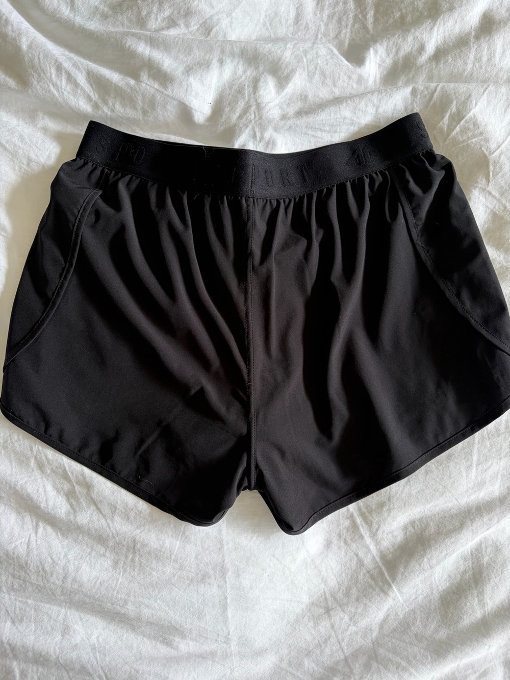 4F Women’s Athletic Shorts - Performance Running Short w/built in liner - Size M